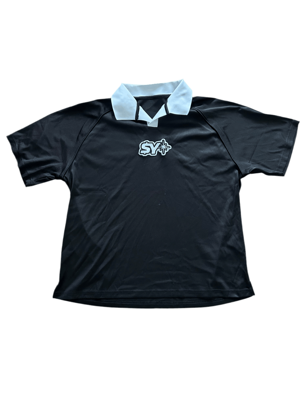 Black Polo Jersey - Stranded Youth Worldwide